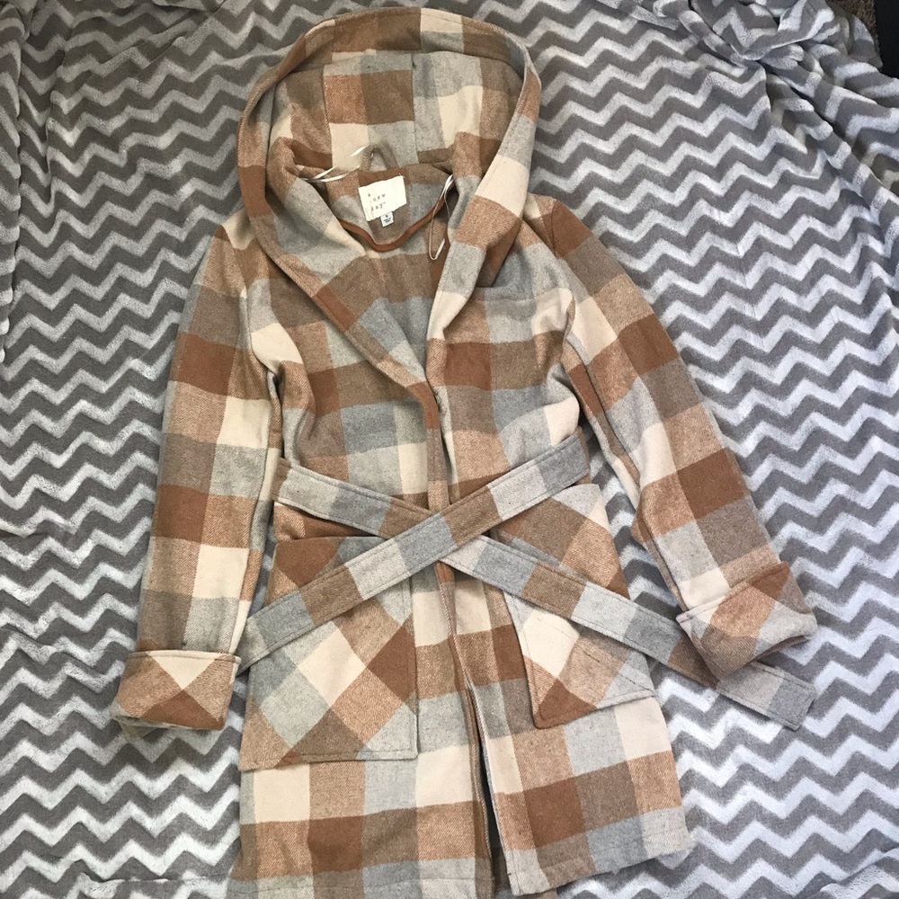 A new day wool coat